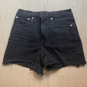 Madewell High Rise Denim Shorts